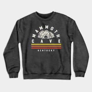 Mammoth Cave National Park Souvenirs Kentucky Retro Stripes Crewneck Sweatshirt